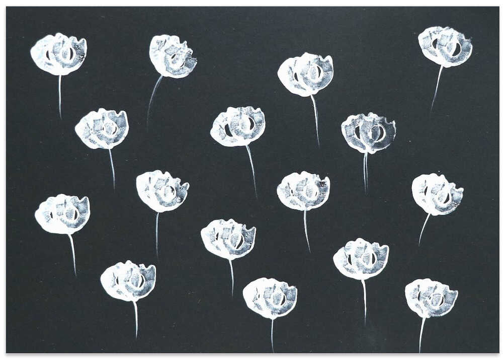 White Blossoms Drift