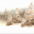 Dreamy Christmas Sceneserene ethereal, dreamy, festive,