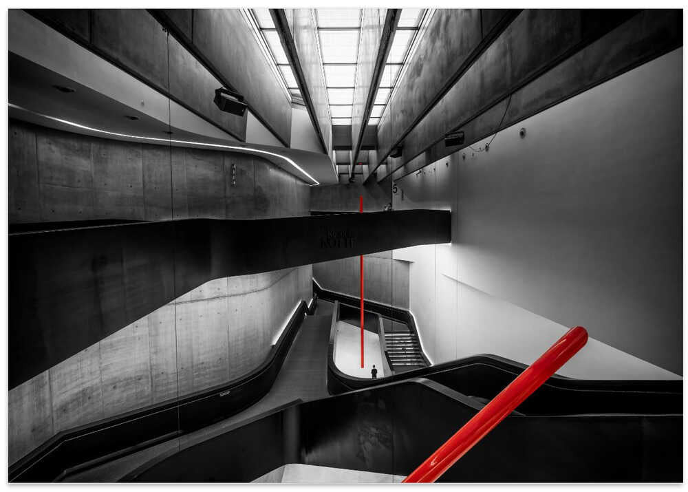 Abstract and geometric composition XIV