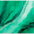 Abstract Green Marble Art