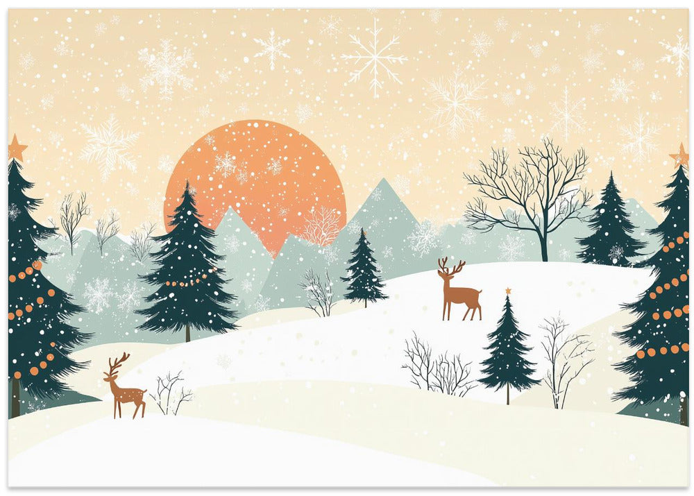 Pictufy Christmas Illustration Landscape