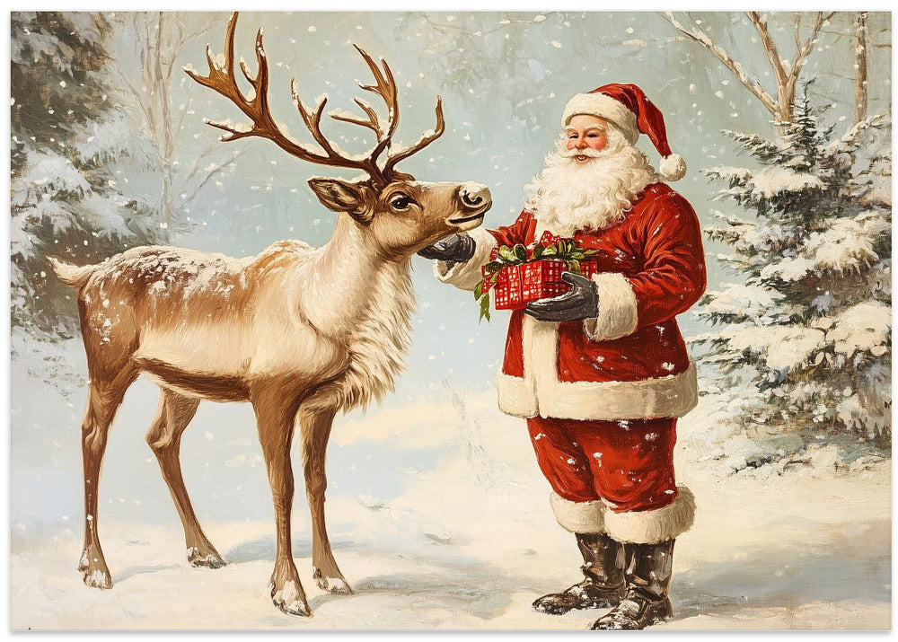 Pictufy Santa and Reindeer
