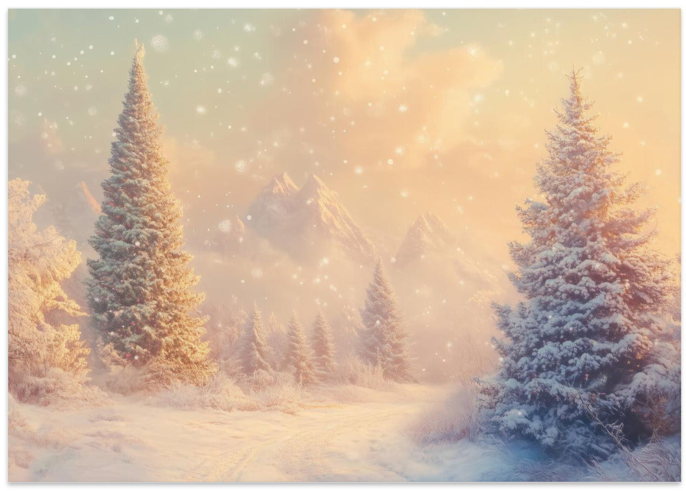 Snowy Dreamy Landscape
