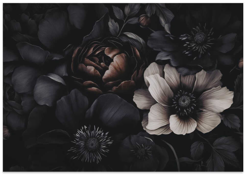 Moody Matte Florals