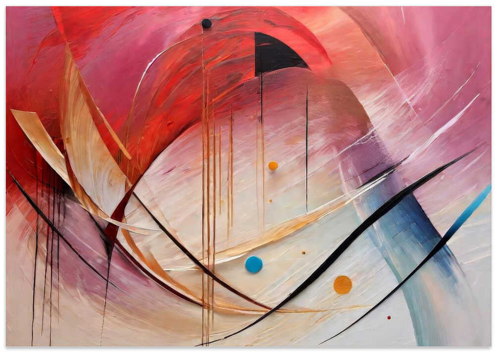 Vibrant Swirls and Curves