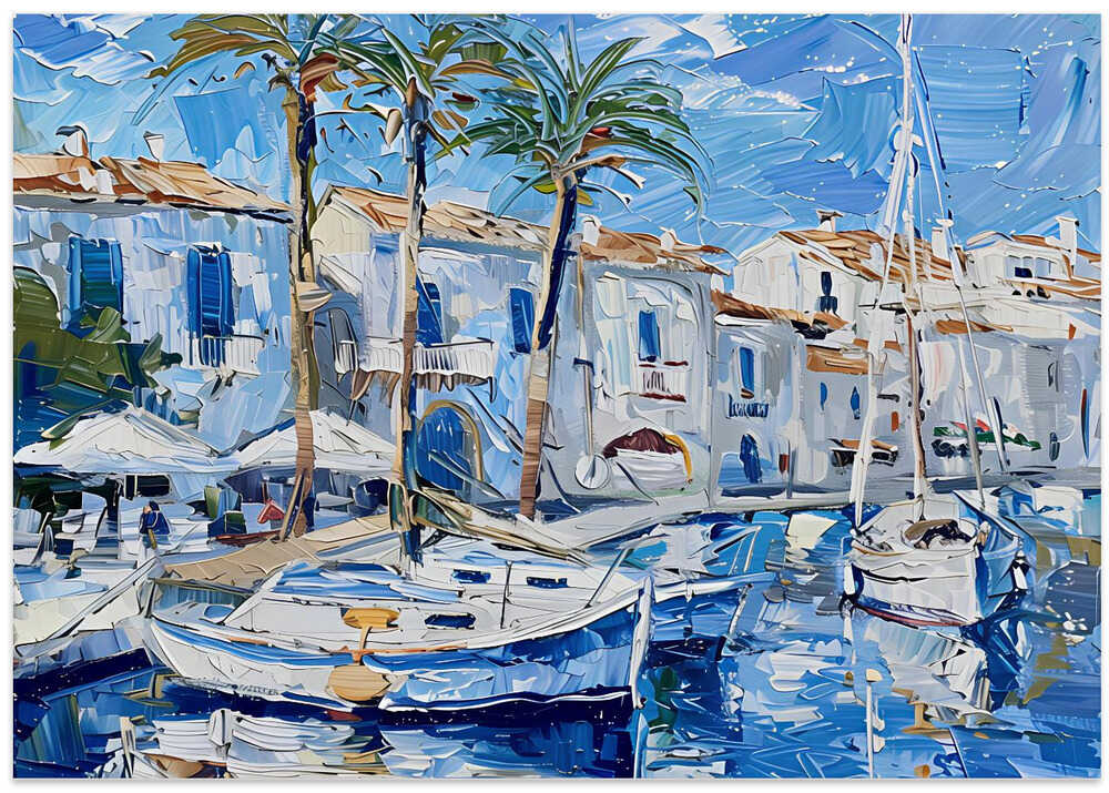 Boats In the Harbor