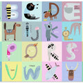 Alphabet Animal Letters with Names by Carla Daly