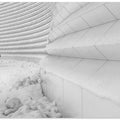 A walk in white, snow and geometry