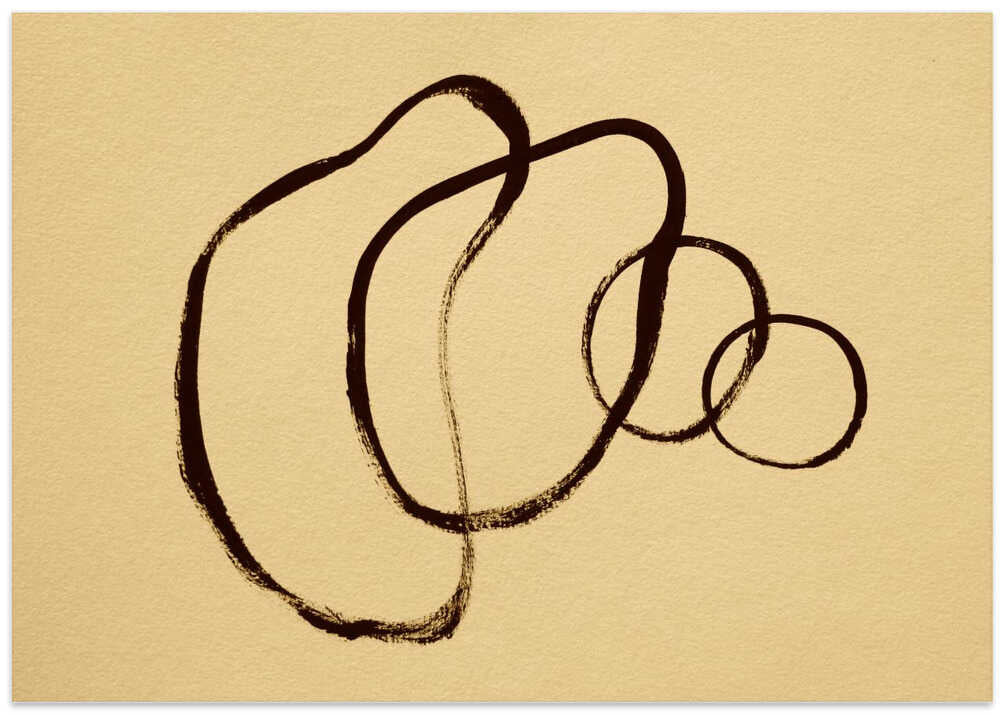 Flowing Brush Strokes