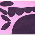 Organic Shapes On A Textured Pink Background