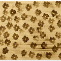 Pattern Of Sepia-toned Flowers