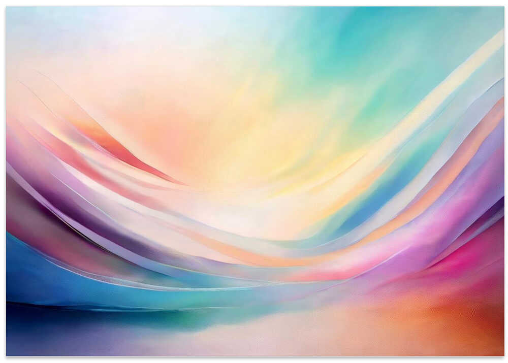 Soothing Blend Of Pastel Colors