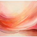 Waves of Peach and Pink