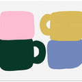 Colorful Coffee Mugs