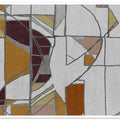 Abstract Geometric Forms in Warm Tones