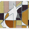 Abstract Geometric Forms in Warm Tones