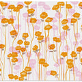 Orange and Pink Floral Pattern