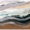 Abstract Landscape Waves Mocha