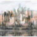 Blurry Skyline Reflections