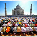 Eid Prayer at Tajmahal