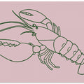 Elegant Lobster Sketch