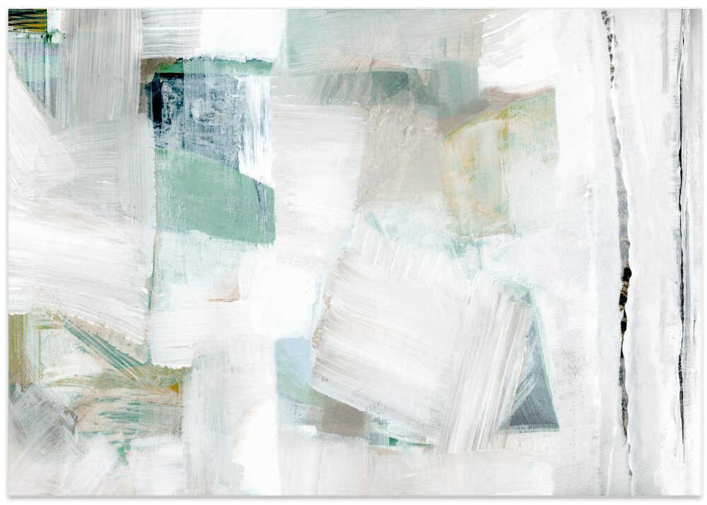 Whispers of White and Blue