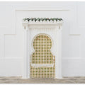 Colorful Tiles And A White Wall In Morocco