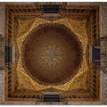 Looking up at the Royal Alcazar of Seville 2