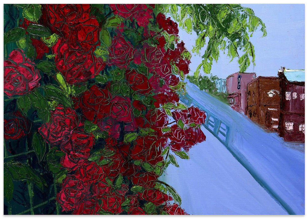 Street Of Red Roses
