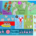 Animal Counting Educational Illustration