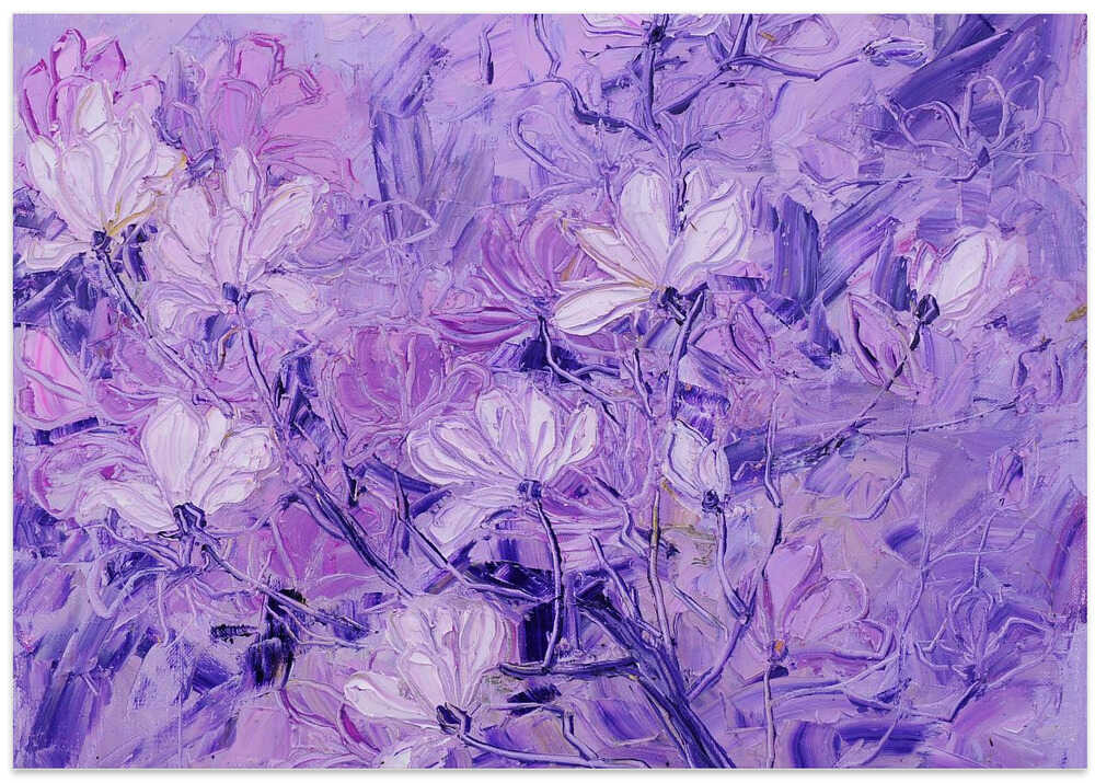 magnolia oil on canvas