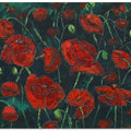 poppy oil on canvas