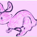 Pink Bunny Whimsy