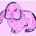 Pink Bunny Whimsy