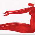 Seated Red Figure