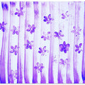 Violet Bloom Stripes