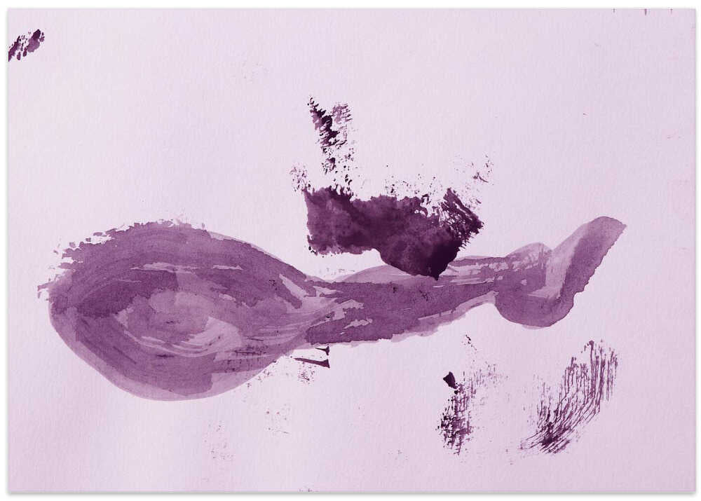 Majestic Purple Whale