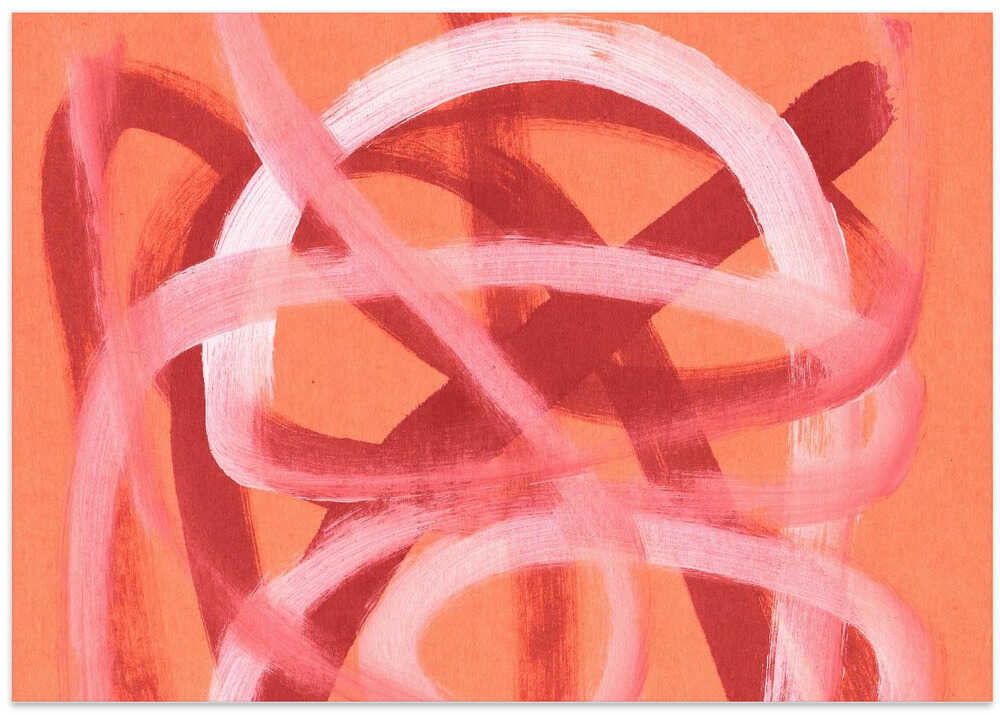 Tangled Pink Pathways