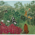 Tropical Forest With Monkeys (1910)