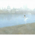 Ballerina on the Thames