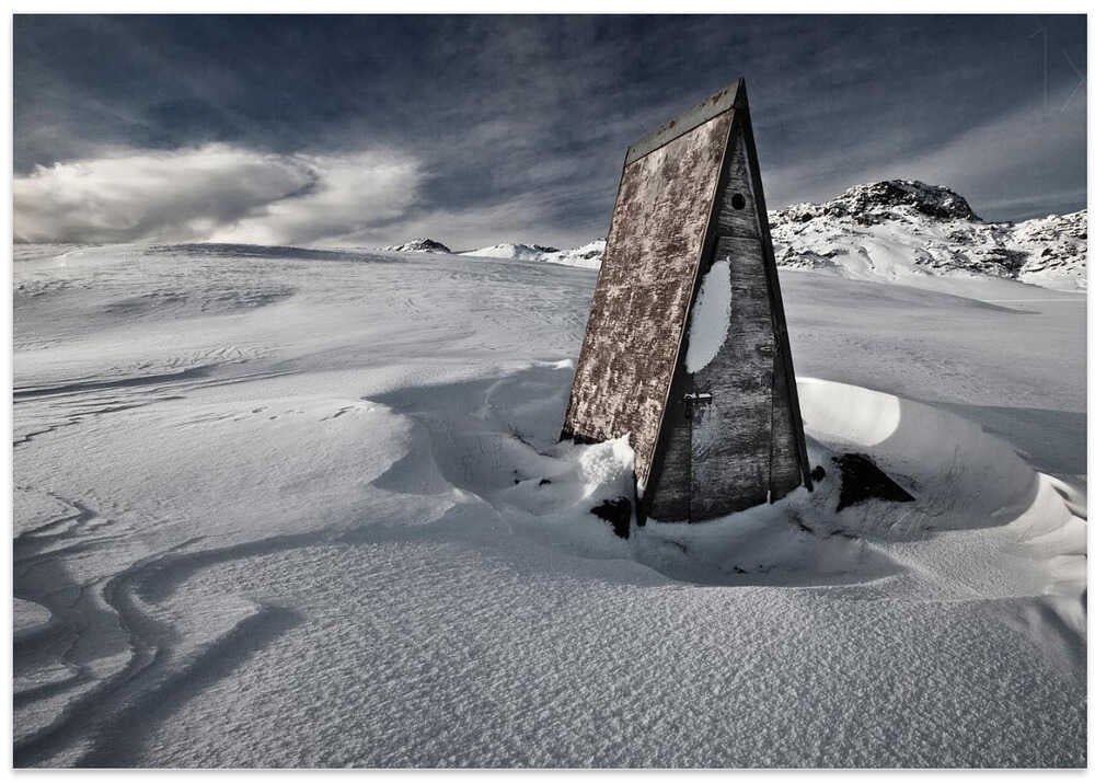 Alone in the mountains