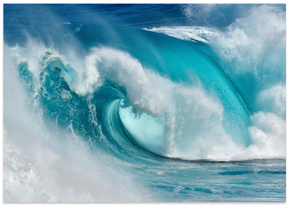 When the ocean turns into blue fire