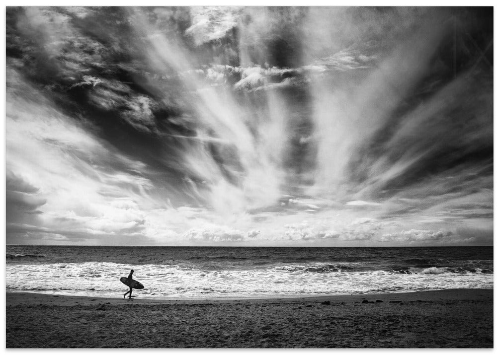 The loneliness of a surfer