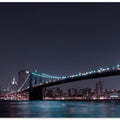 Art Prints of Manhattan Skyline and Brooklyn Bridge