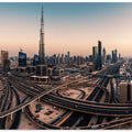 Art Prints of Dubai Skyline Panorama