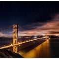 Art Prints of Golden Gate to Stars
