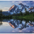 Sunrise on Mount Shuksan