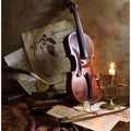 Still life with violin