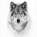 Portrait of a Timber Wolf