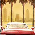 Art Prints of PLYMOUTH SAVOY WITH PALMS